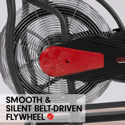 PowerTrain Air Resistance Exercise Bike Spin Fan Equipment Cardio