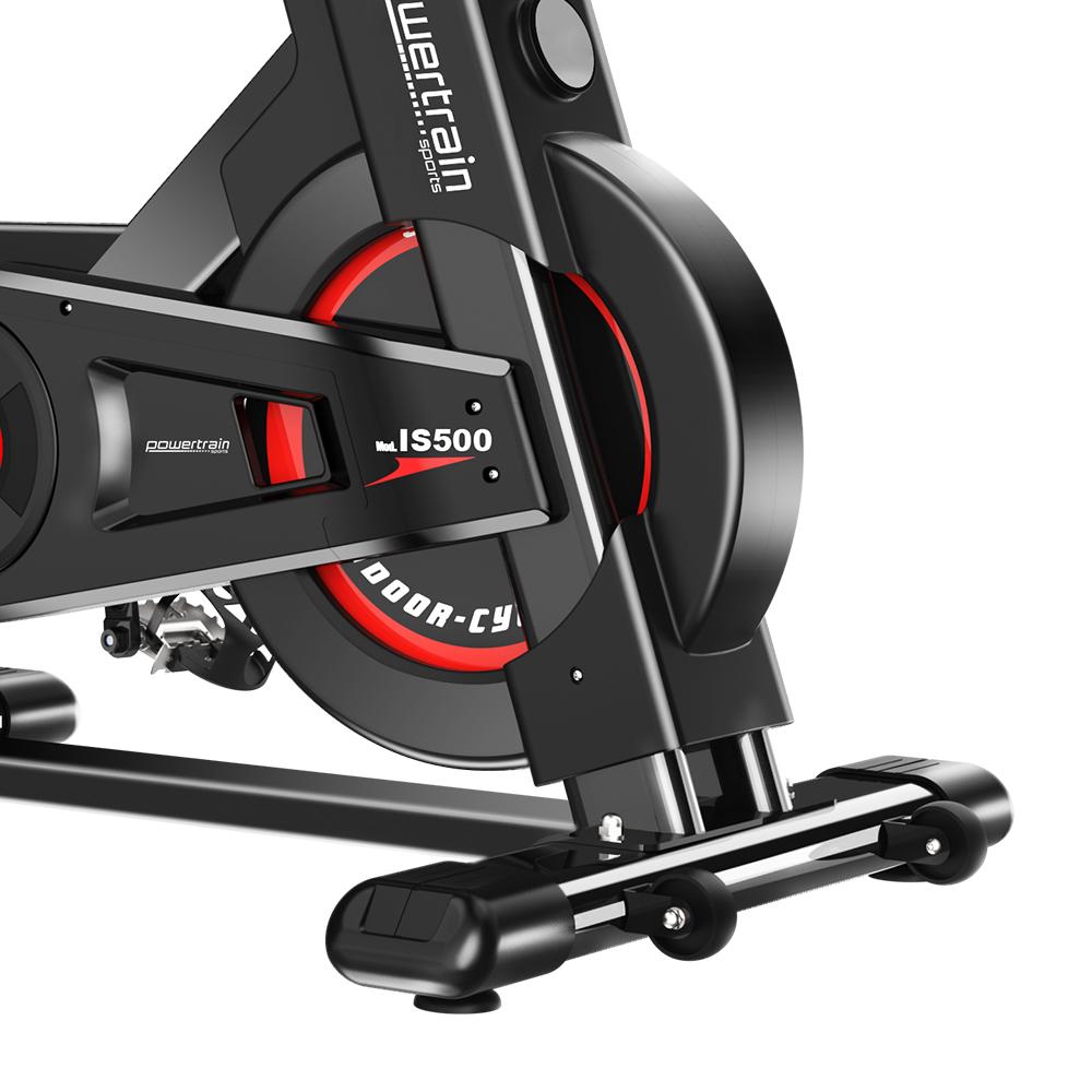 Powertrain Heavy Flywheel Exercise Spin Bike IS500 - Black