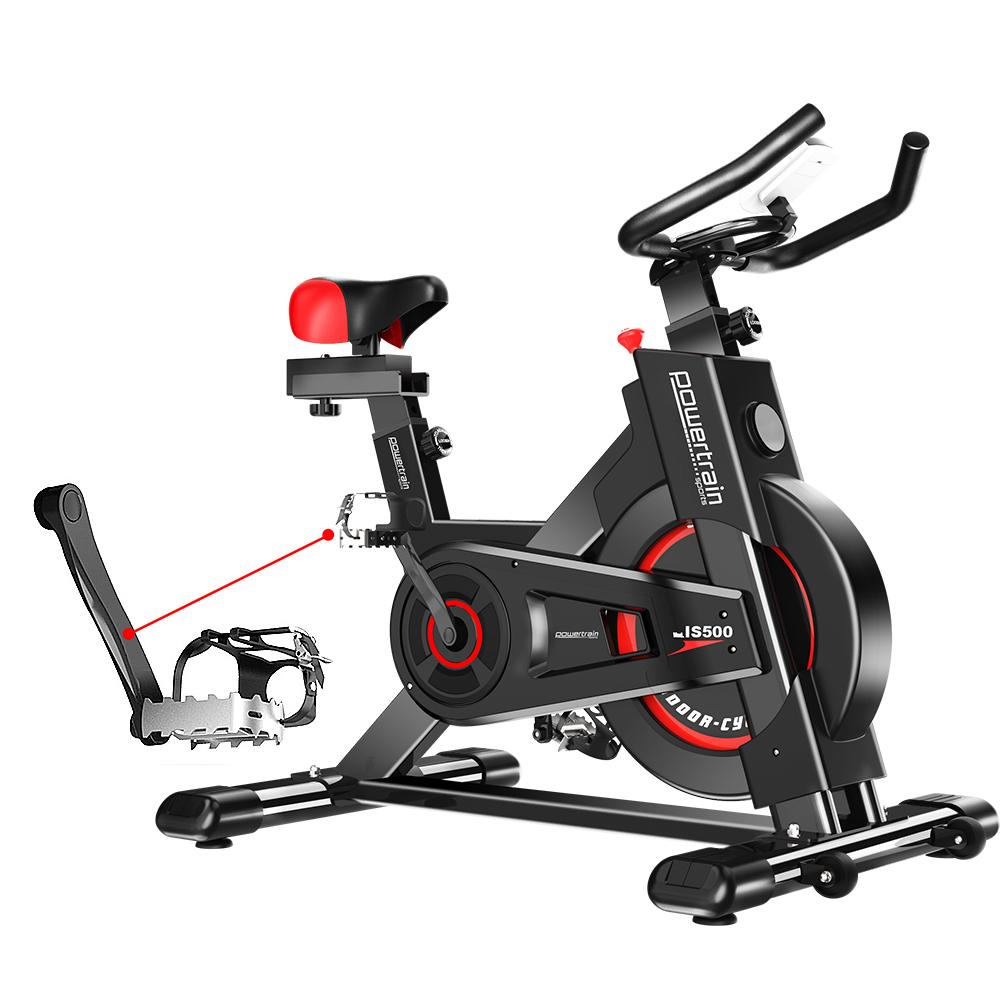 Powertrain Heavy Flywheel Exercise Spin Bike IS500 - Black
