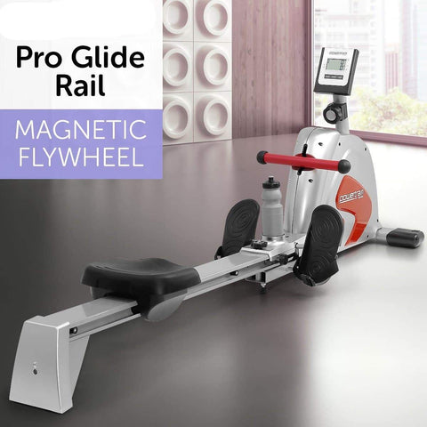 Powertrain Magnetic flywheel rowing machine