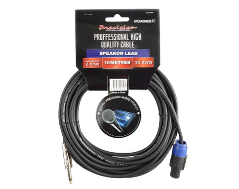 Precision Audio 5 Pack Speakon To 1/4