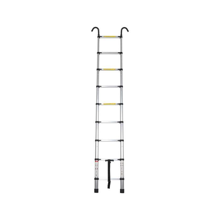 Access Platforms - Premium aluminium alloy 2.6M Telescopic Aluminium Ladder