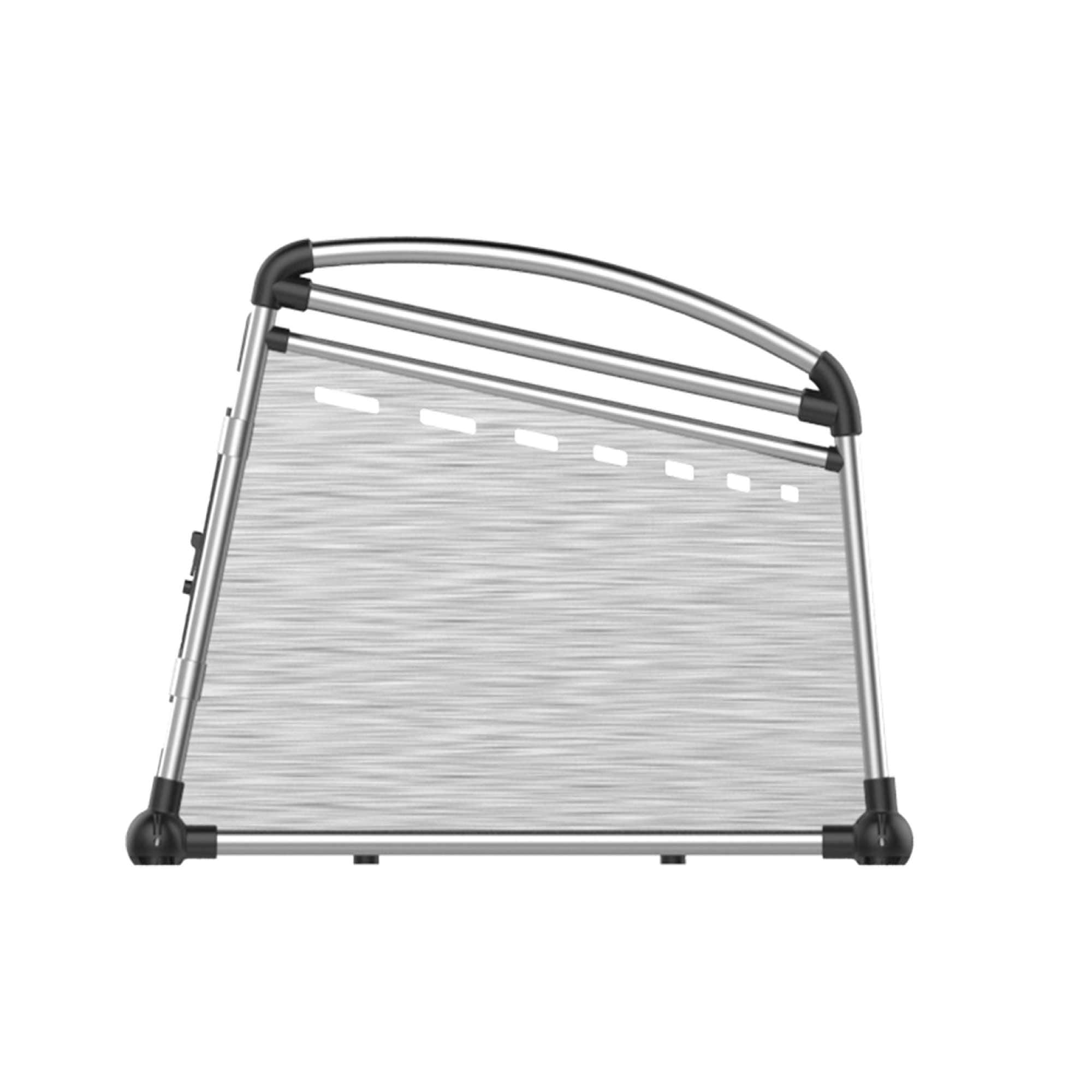 Premium Aluminium Dog Travel Crate - Medium Pet Transport Cage