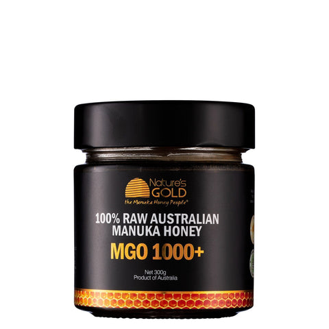 Nature's Gold Premium Australian Manuka Honey - MGO 1000 with High Antibacterial Activity