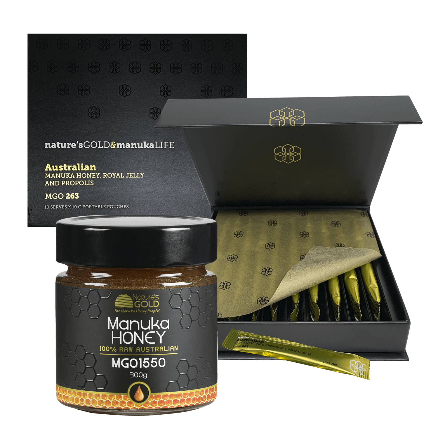Premium Manuka Honey Collection MGO 1550