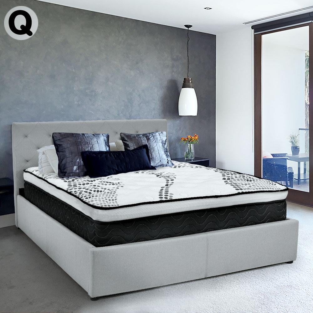 bedding Premium Queen Mattress with Euro Top Layer - 32cm