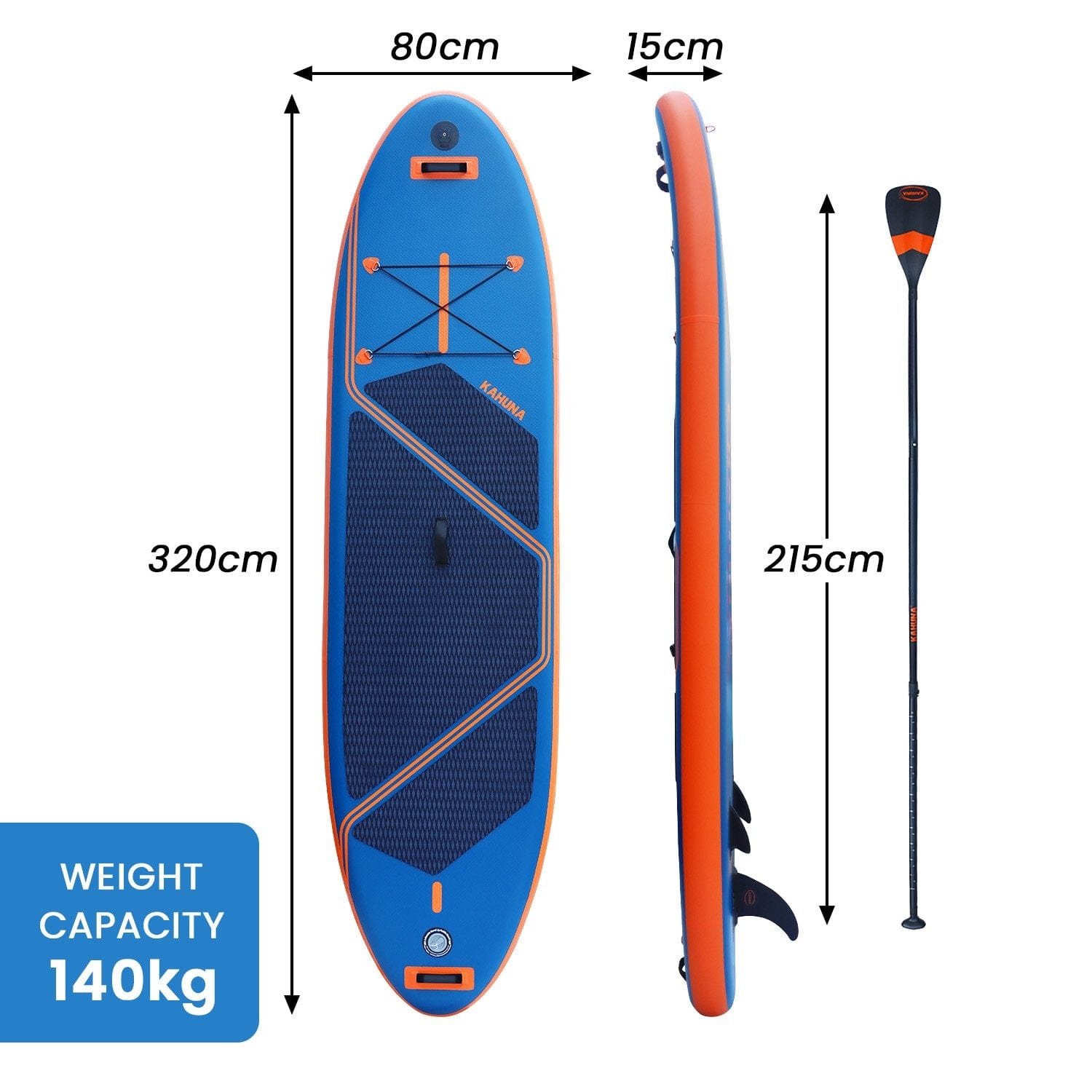 Premium Sports 10.6FT Inflatable Paddle Board