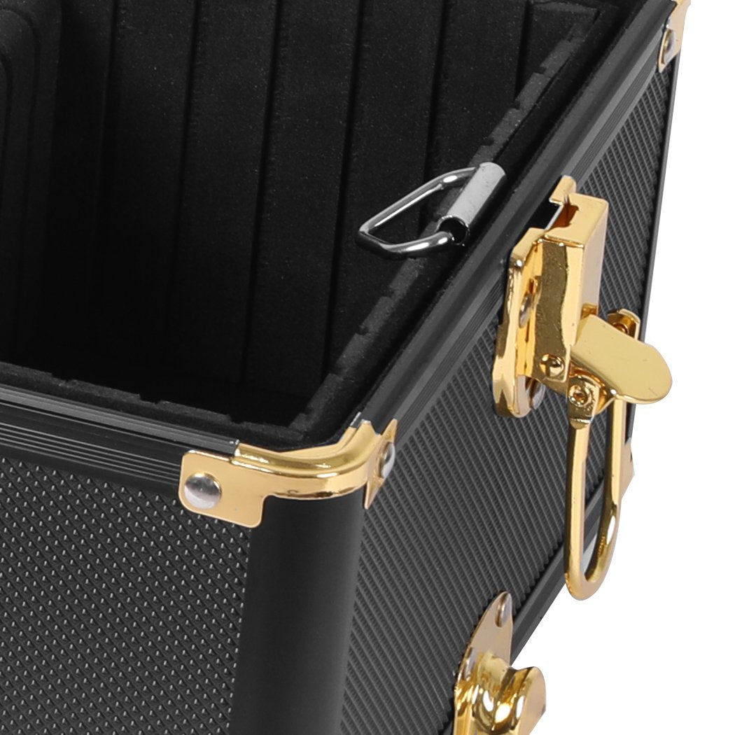 Makeup case Professional Makeup Cosmetic Storage Box 7 in 1