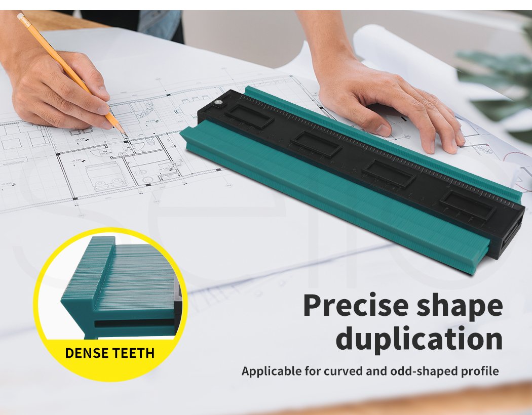 tools & accessories Profile Gauge Shape Contour Duplicator Gauge