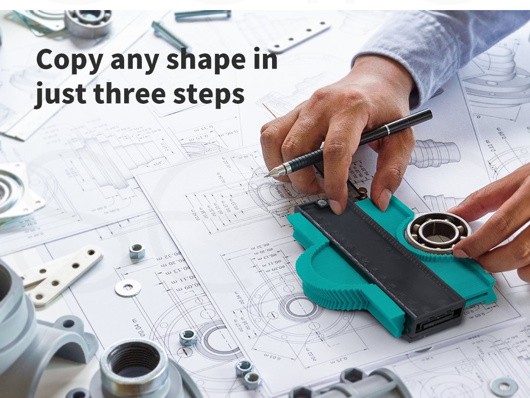 tools & accessories Profile Gauge Shape Contour Duplicator Gauge