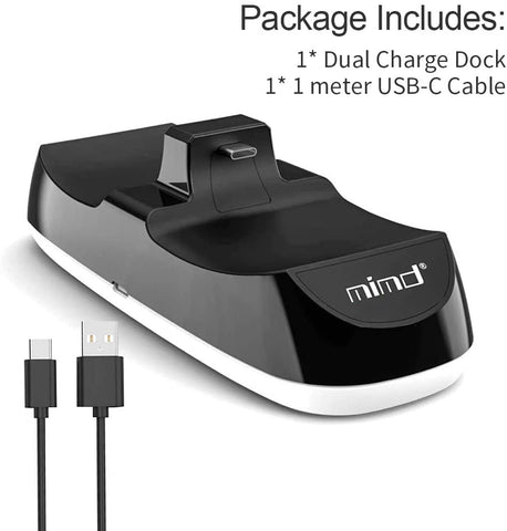 Ps5 Charging Dock With Usb Charging For 2 Controllers