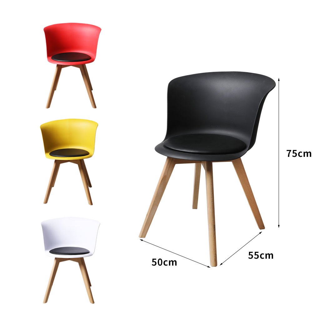 office & study PU Leather 4Pcs Office Meeting Chair Set