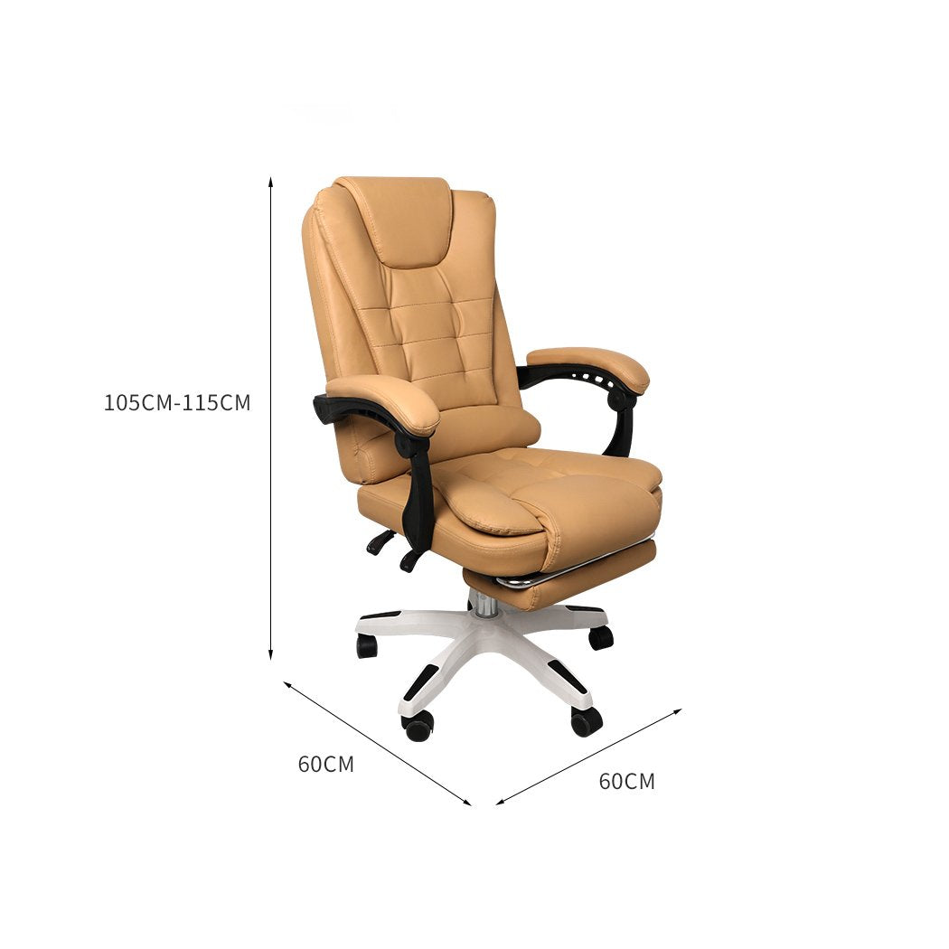 office & study Pu Leather Executive Footrest Racer Office Chair