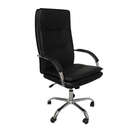 office & study Pu Leather Executive Office Chair- Black