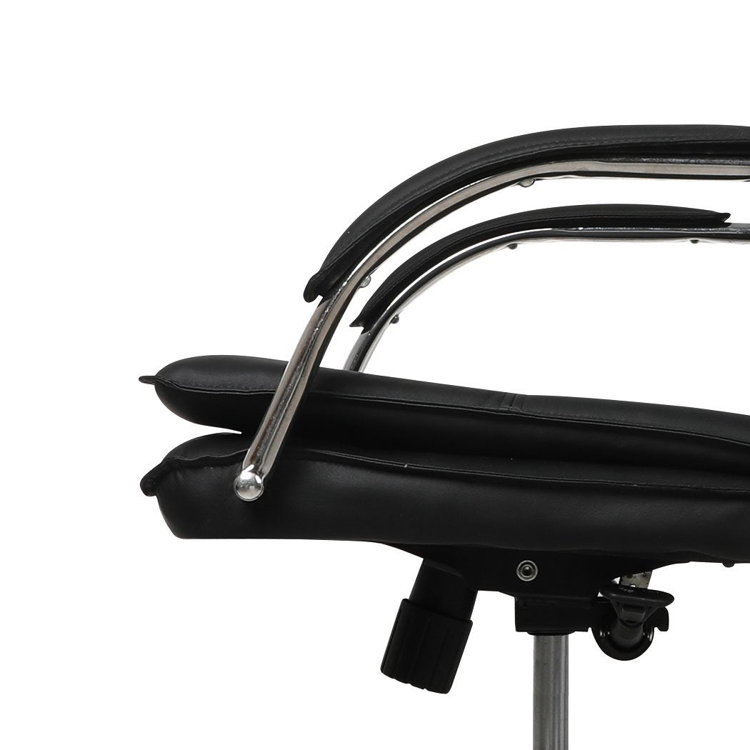 office & study Pu Leather Executive Office Chair- Black