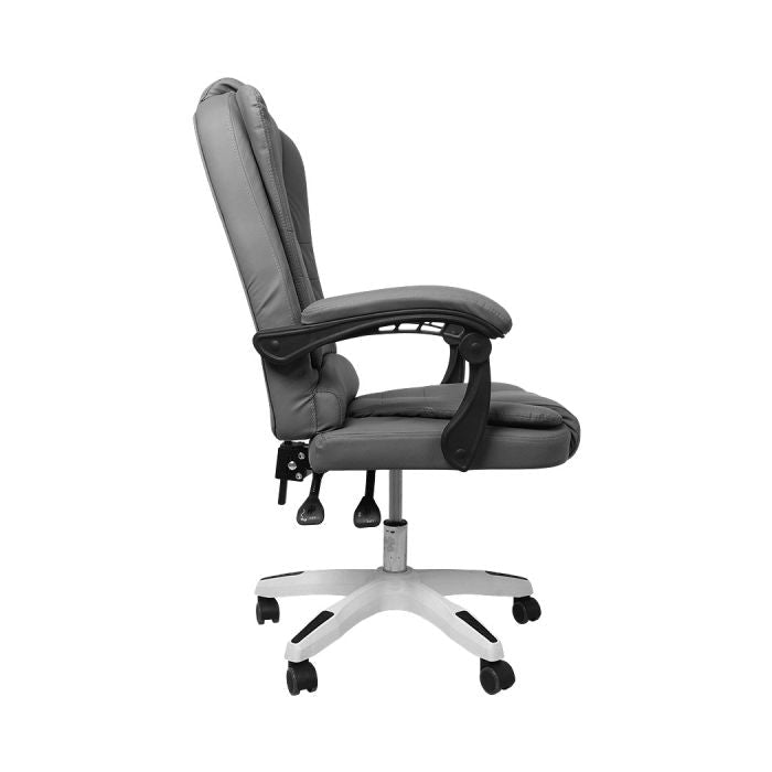 PU leather Gaming Office Chair Executive Recliner-Grey