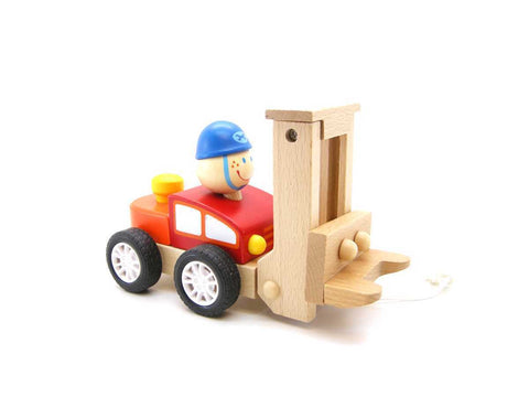 toys for infant Pull A Long Forklift