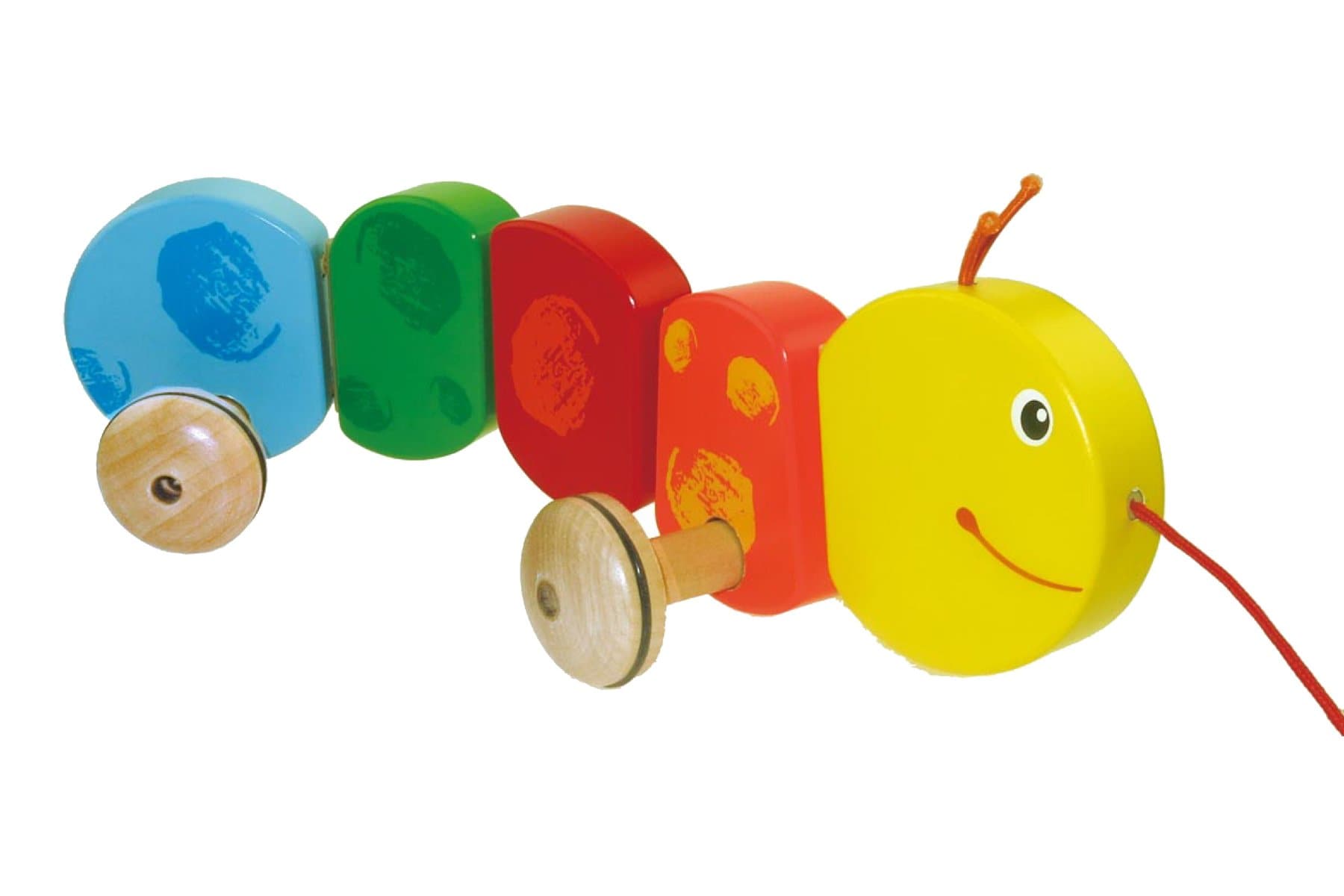 toys for infant Pull A Long Worm