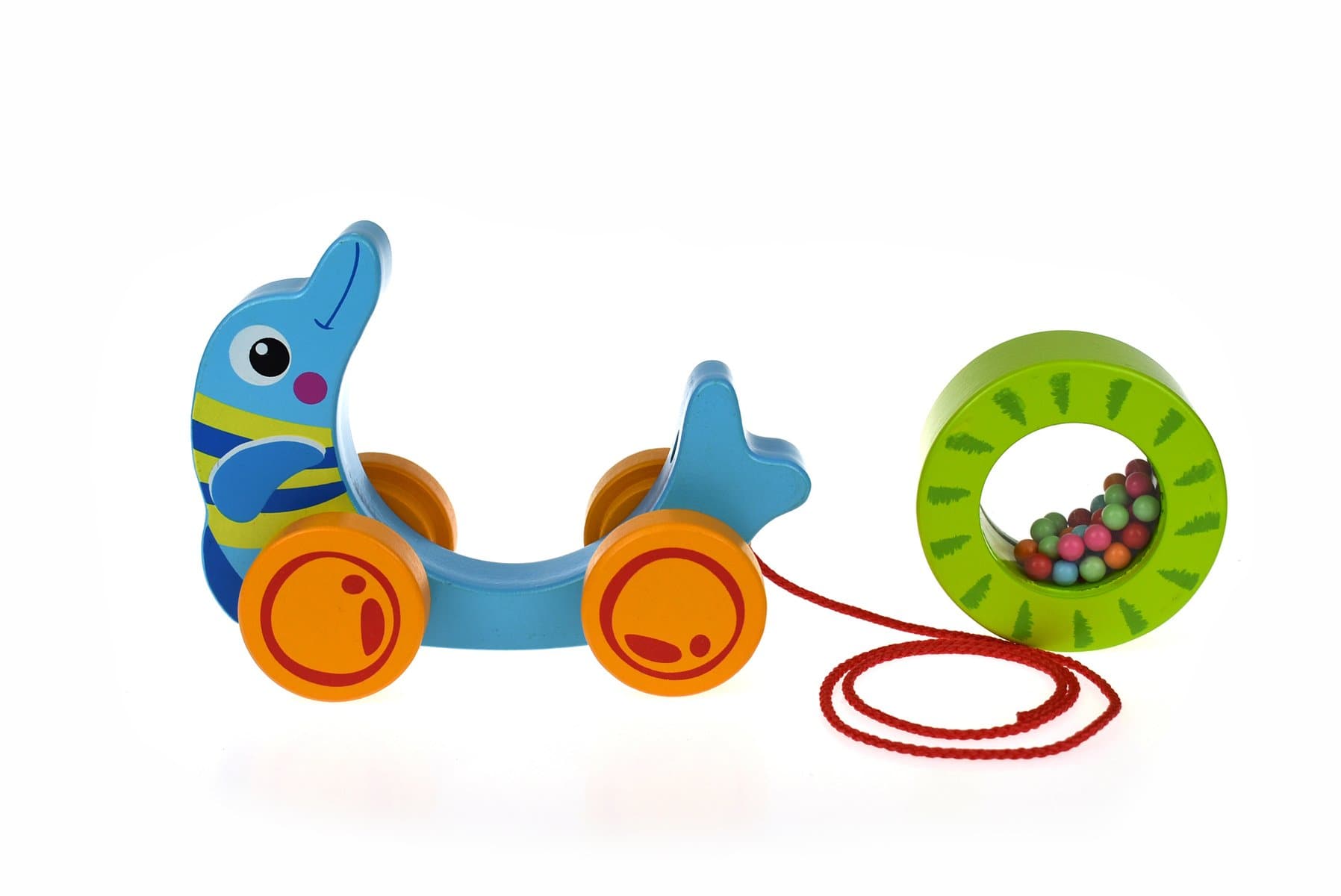toys for infant Pull Along - Rolling Dolphin