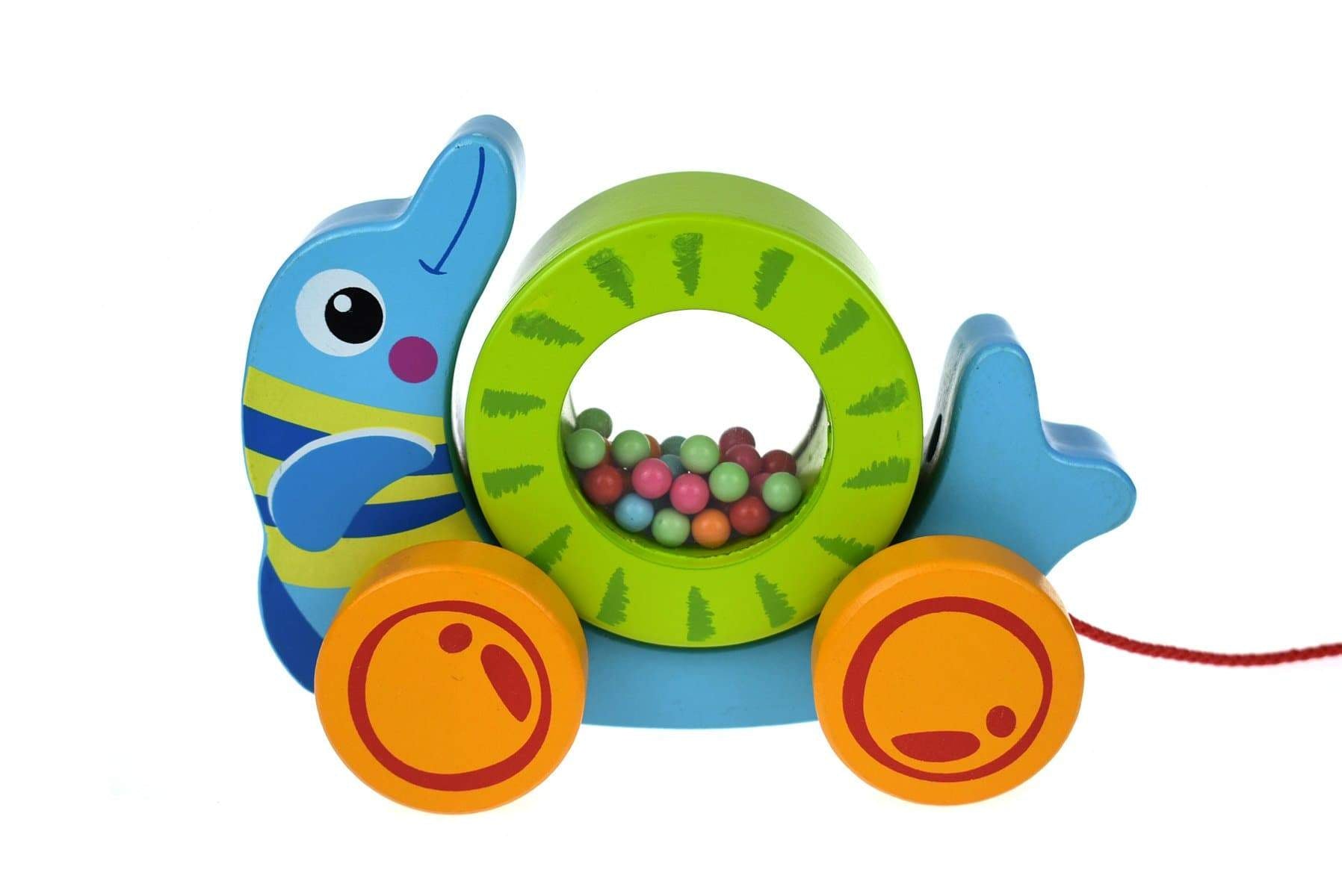 toys for infant Pull Along - Rolling Dolphin