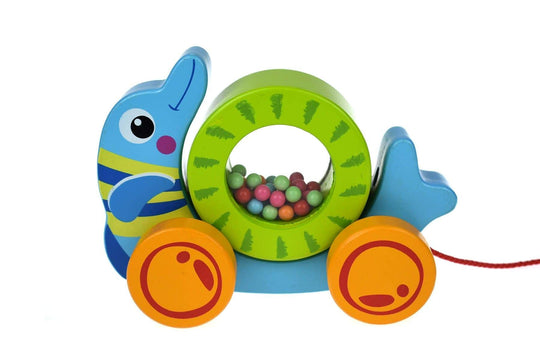 toys for infant Pull Along - Rolling Dolphin