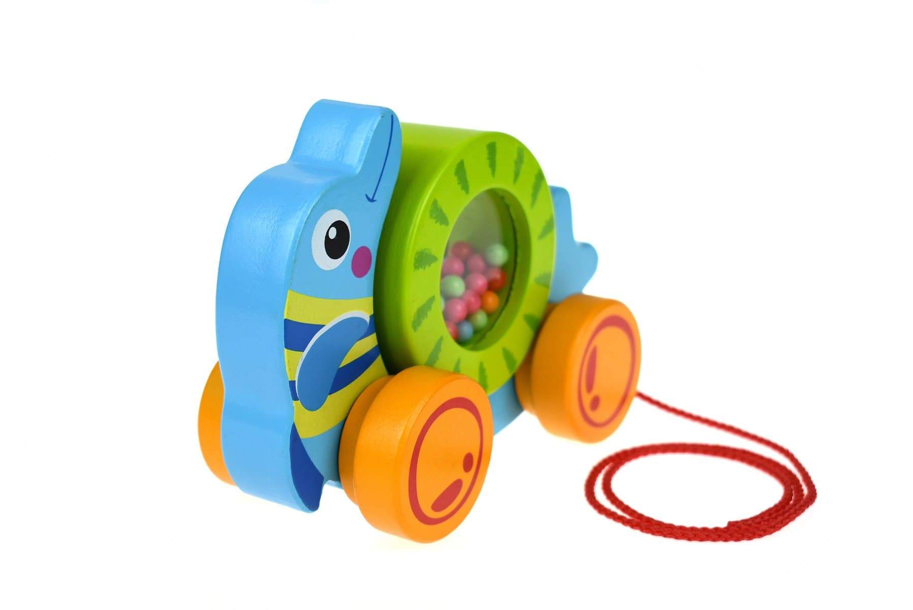 toys for infant Pull Along - Rolling Dolphin