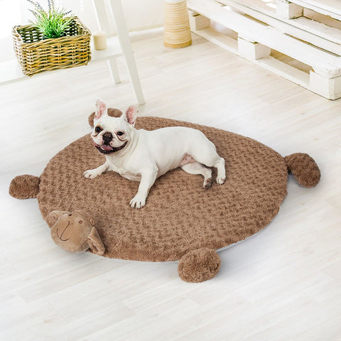 Pet Bed Puppy kennel mat-tan