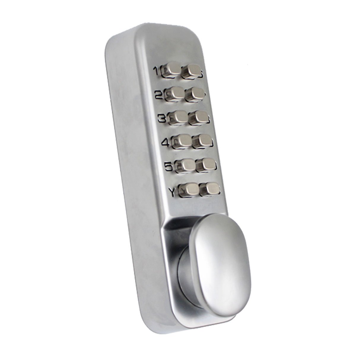 Push Button Digital Combination Security Door Lock Zinc Alloy