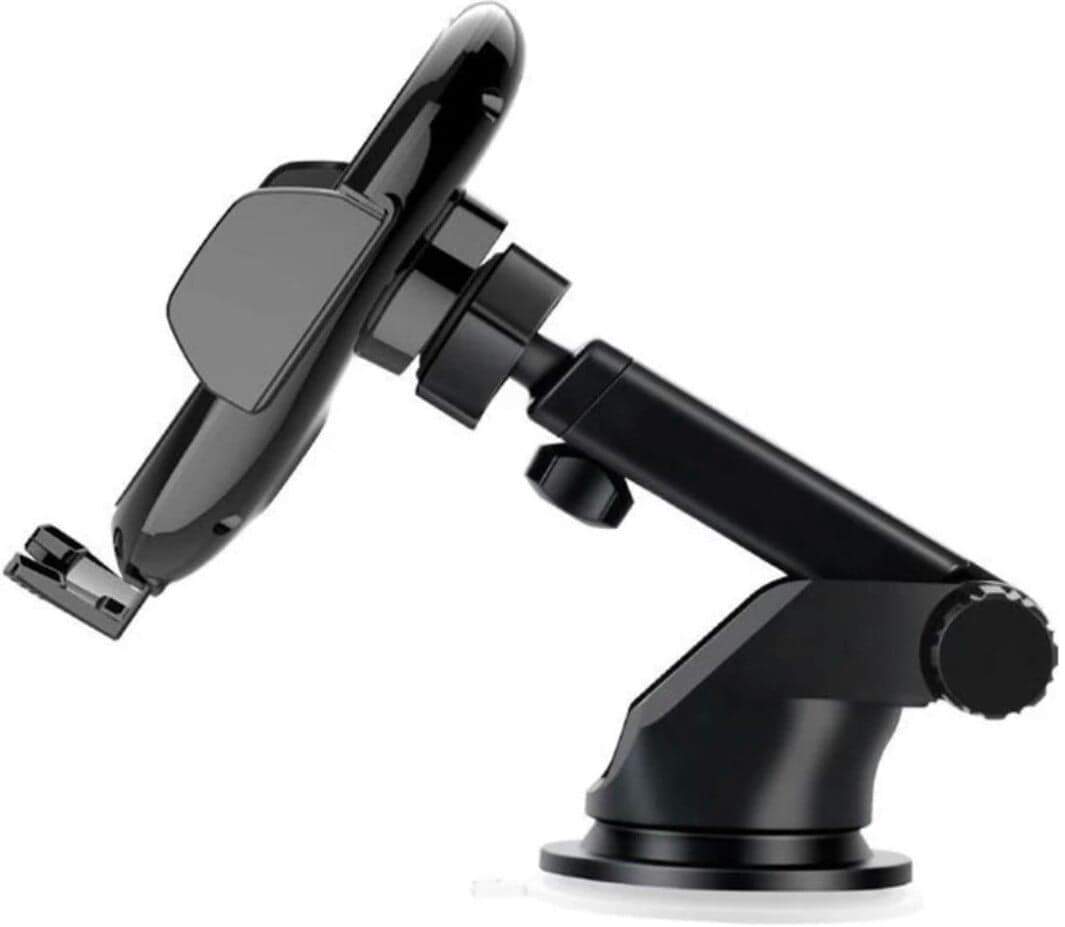 electronics Qi Wireless Car Charger Phone Holder Red