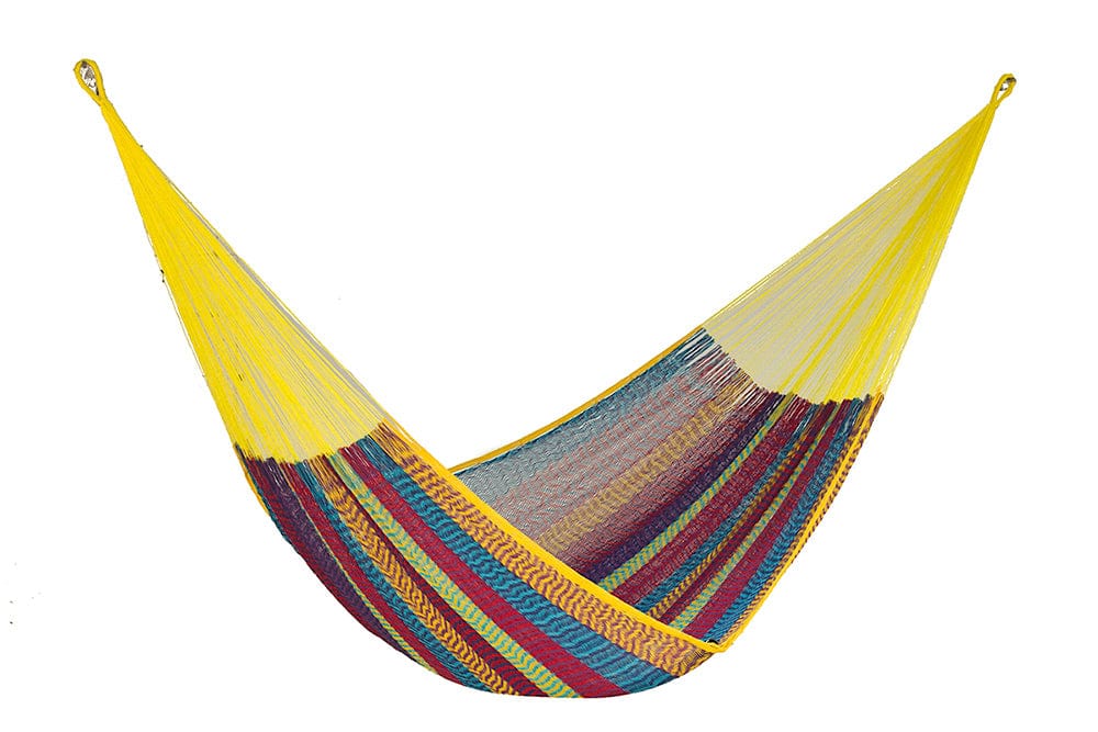 Queen Size Cotton Hammock in Confeti