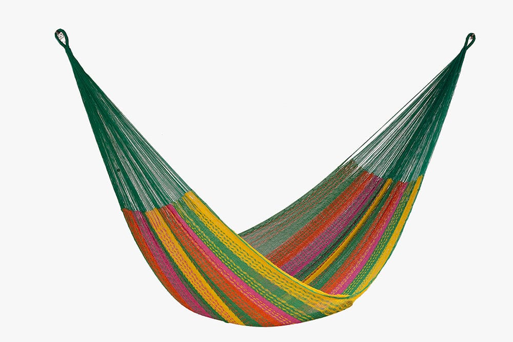 Queen Size Cotton Mexican Hammock in Radiante Colour