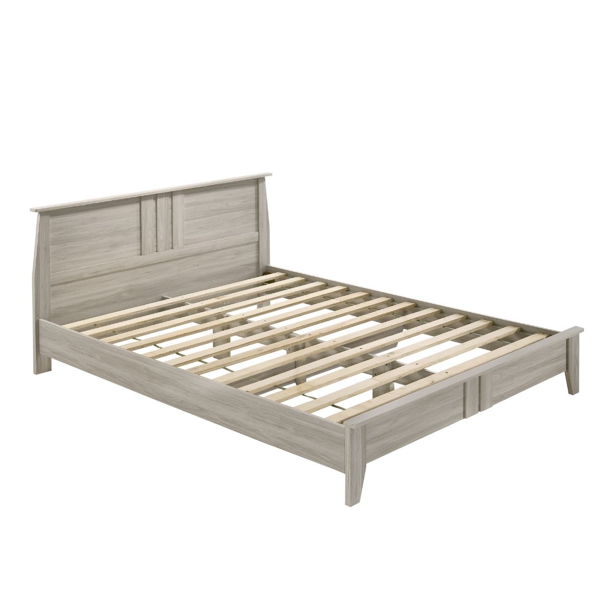 Furniture > Bedroom Queen Wooden Bed Frame Base