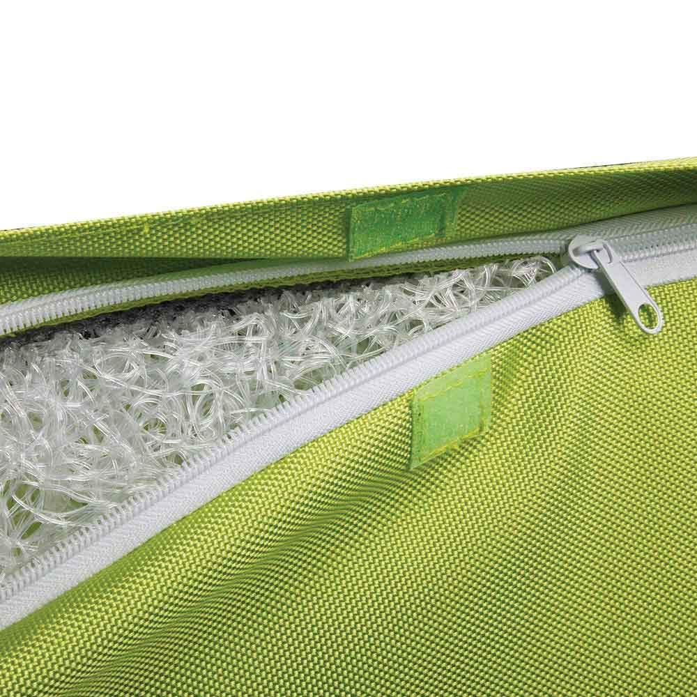 Quick-Dry Green Outdoor Dog Mat - Pet Cooling Pad L Size