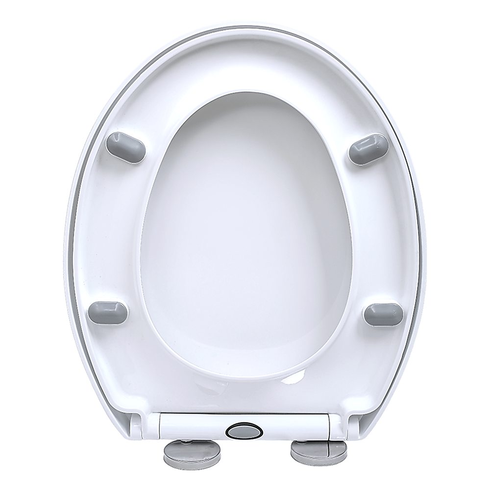 Quick Release Soft Close Toilet Seat White Bathroom Heavy Duty