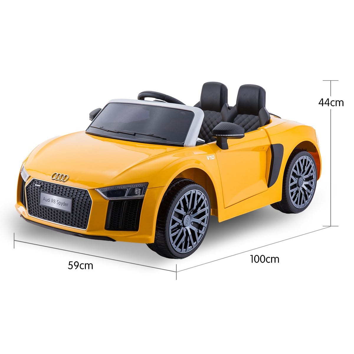 outdoor toys R8 Spyder Audi Licensed Kids Electric Ride On Car Remote Control YL