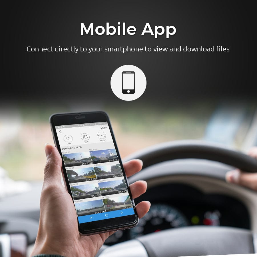 Ranger Dash Cam with Mobile App