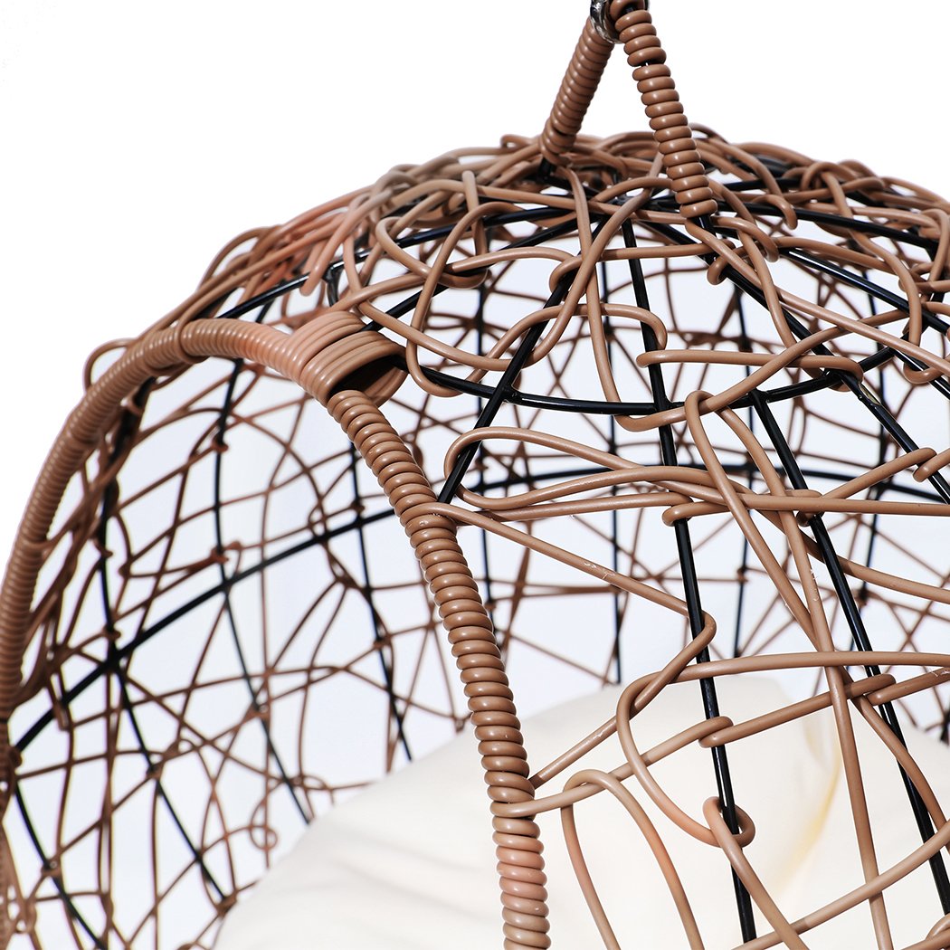 Pet Products Rattan Cat Beds Elevated Puppy Wicker Hanging Basket Swinging Egg Chair