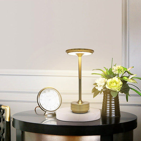 Rechargeable Table Desk Lamp LED Touch Dimmable Bedroom