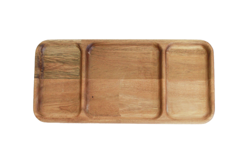 Back Up & Storage Rectangular Divided Tray