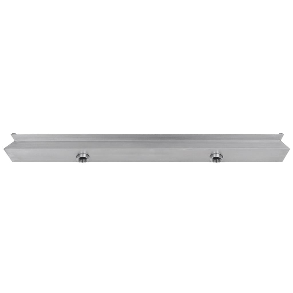 Rectangular Waterfall Pool Fountain Stainless Steel 150 cm - Simple deals