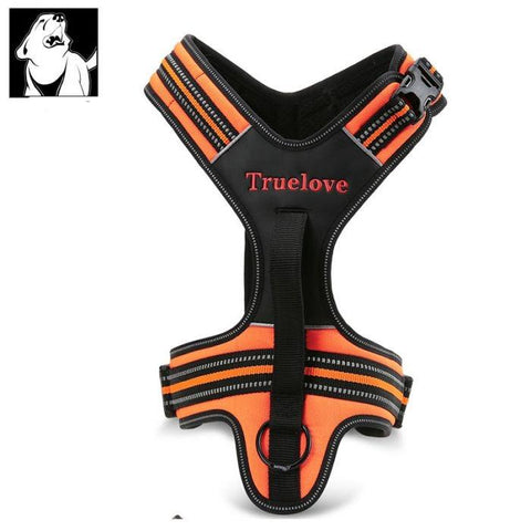 S Reflective Heavy Duty Harness Orange