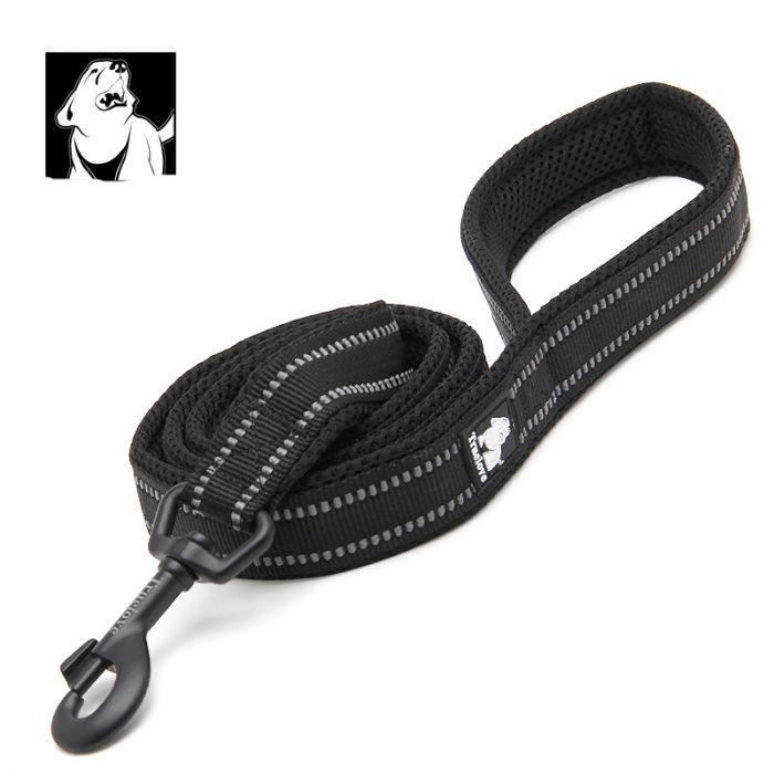 XS Reflective Pet Leash 2 meters Black