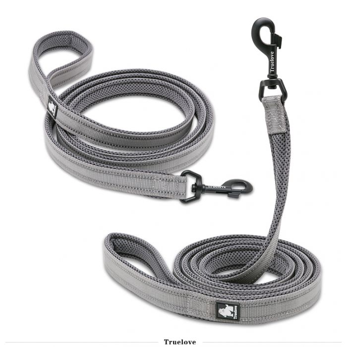 L Reflective Pet Leash 2 meters Grey
