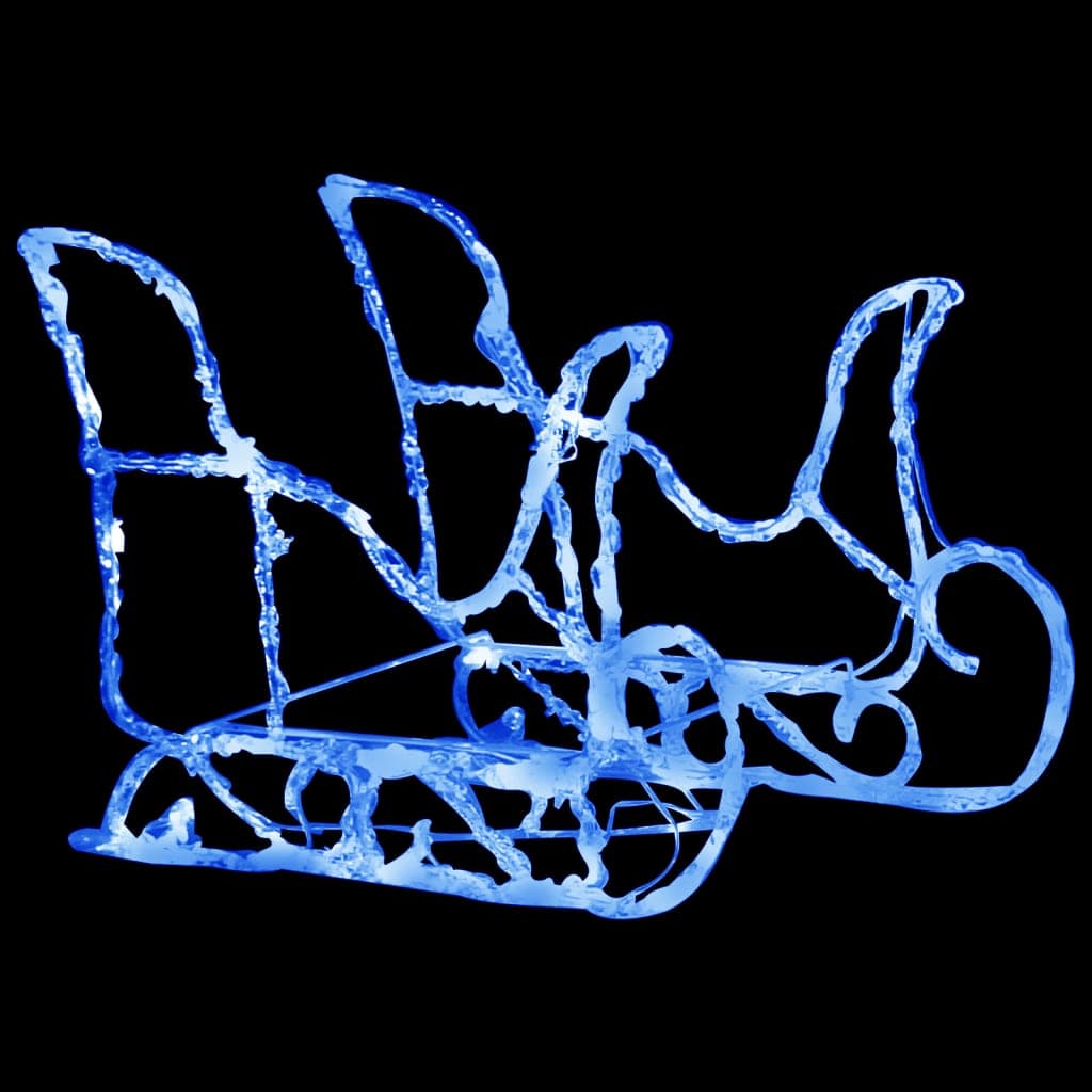 Reindeers & Sleigh Christmas Decoration 240 LEDs