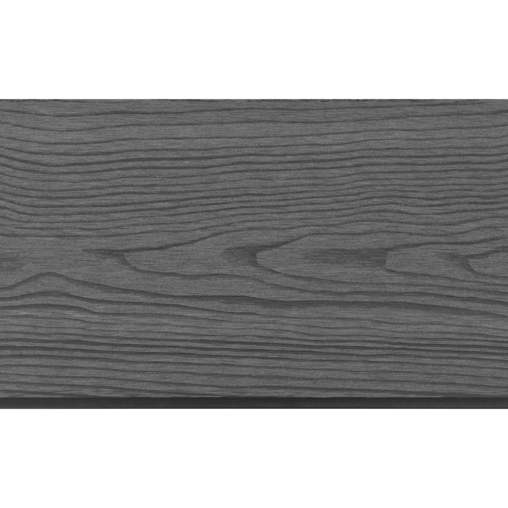 Replacement Fence Boards WPC 7 pcs 170 cm Grey