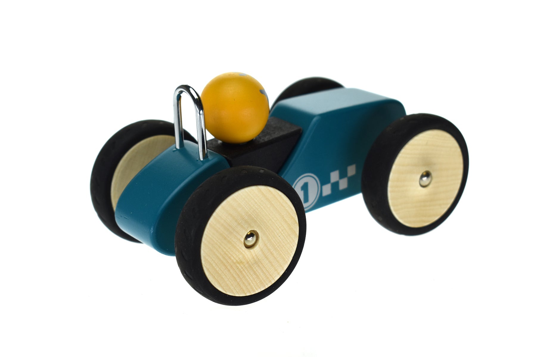 Retro Lge Racing Car Green