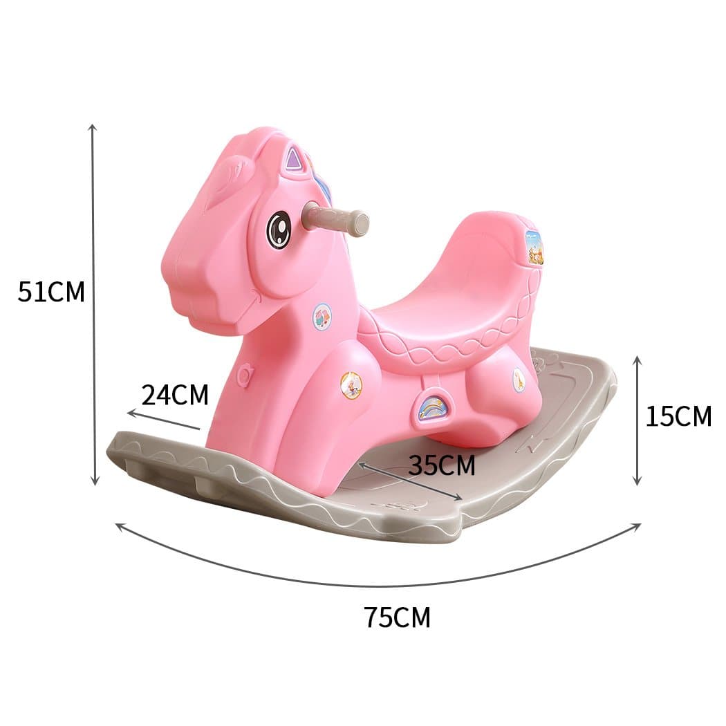 kids products Ride on Horse Kids Play Toy Pink