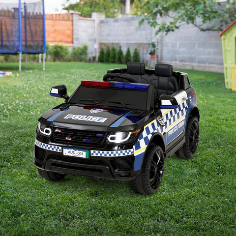 early sale simpledeal Rigo Kids Ride On police Car Toy Black