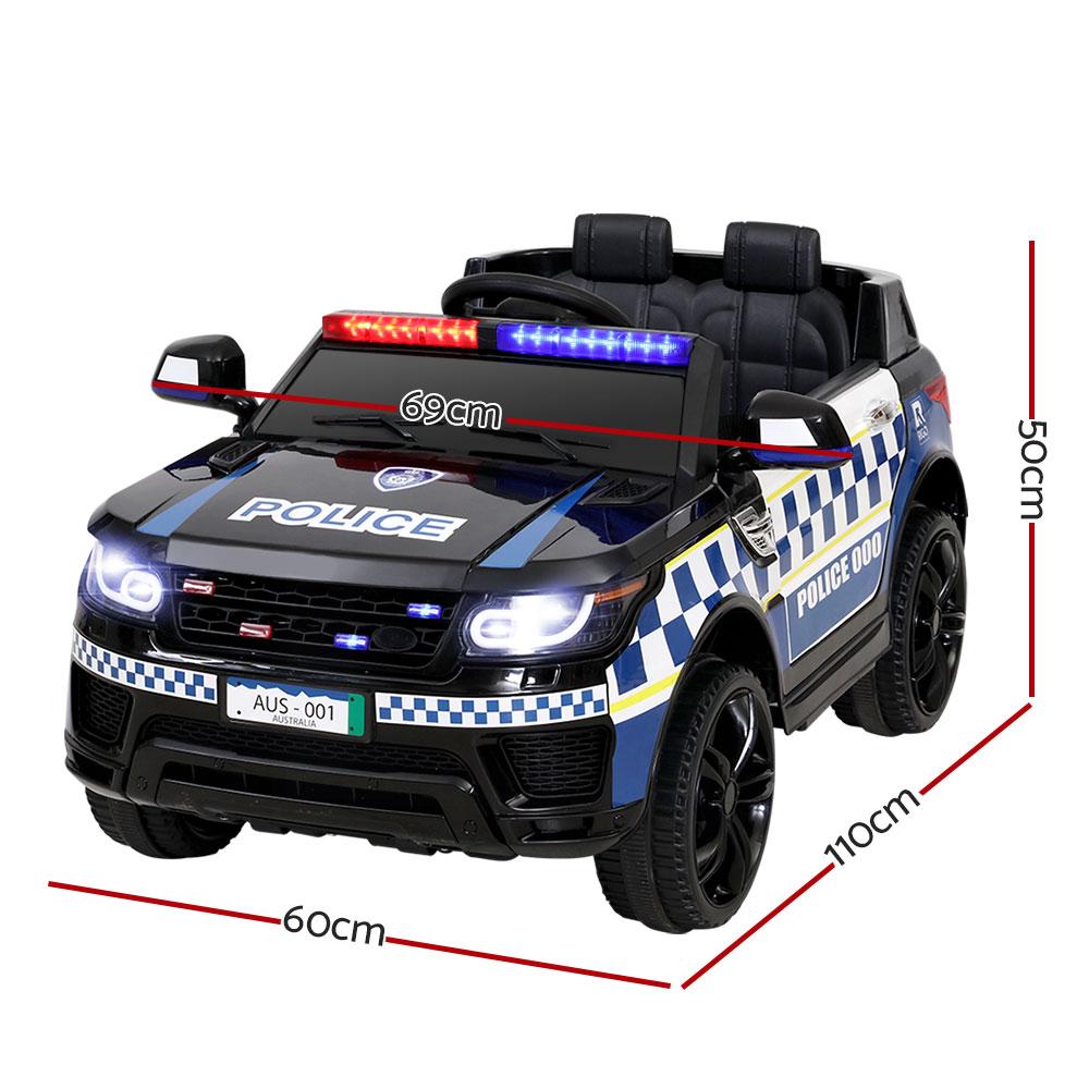 early sale simpledeal Rigo Kids Ride On police Car Toy Black