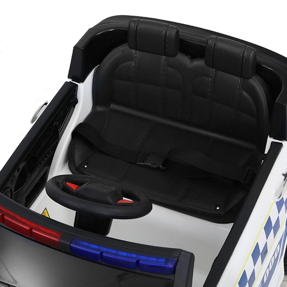 early sale simpledeal Rigo Kids Ride On police Car Toy White